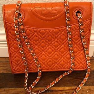 Tory Burch Fleming quilted shoulder bag